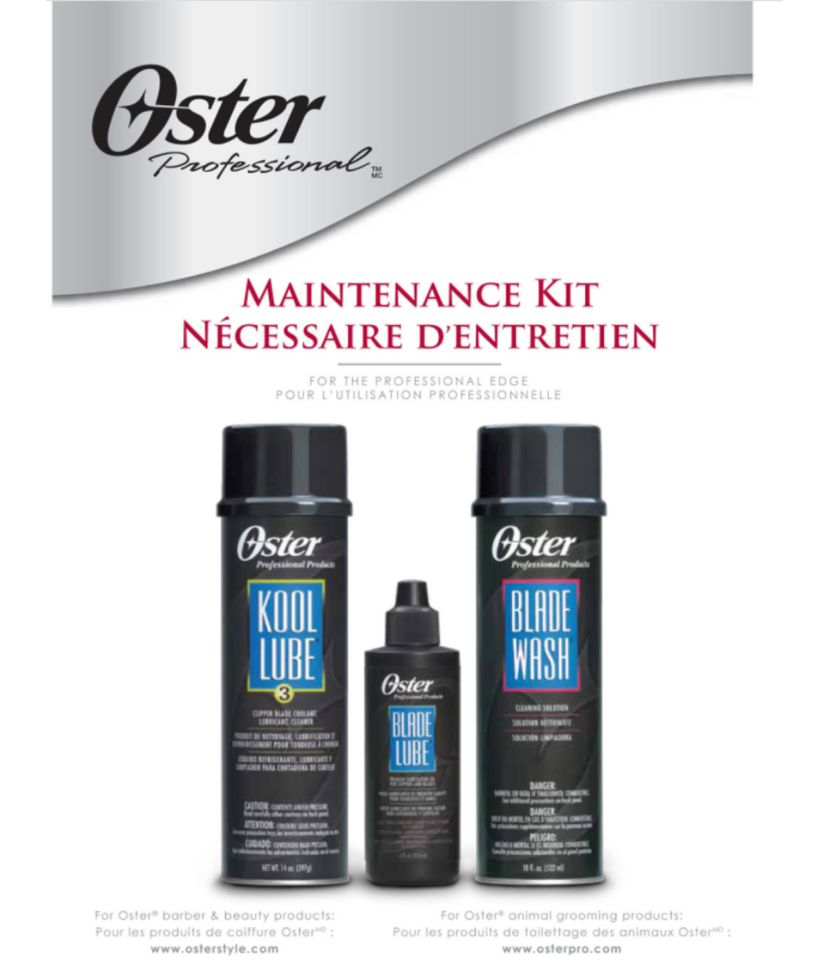 Oster Maintenance Kit – Pro Beauty Supplies